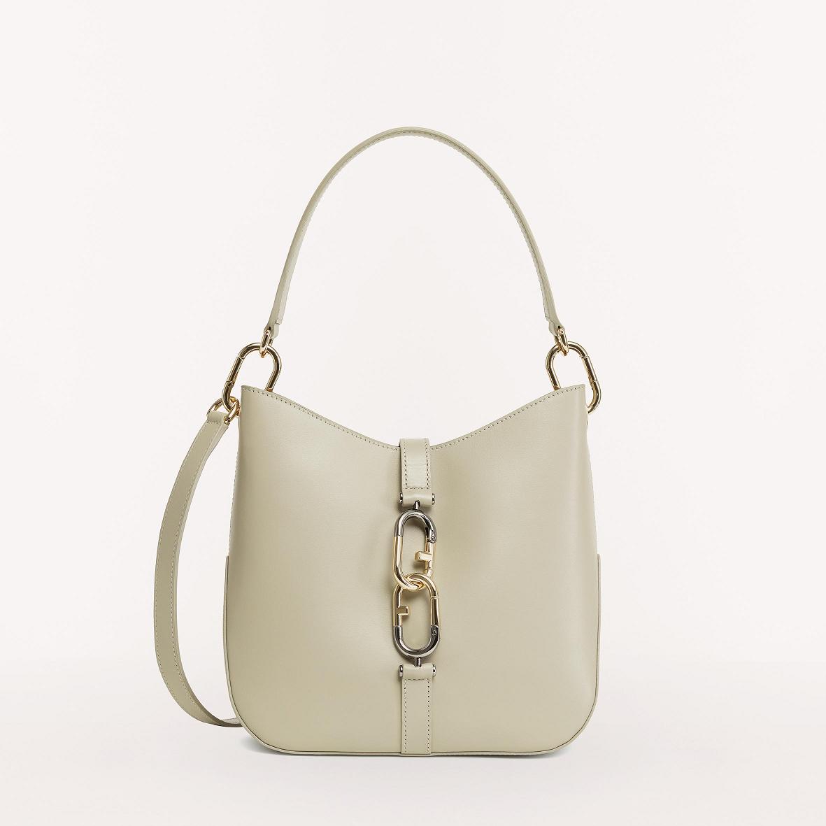 Furla Sirena Tasker Danmark - Crossbody Dame Beige NUW456793